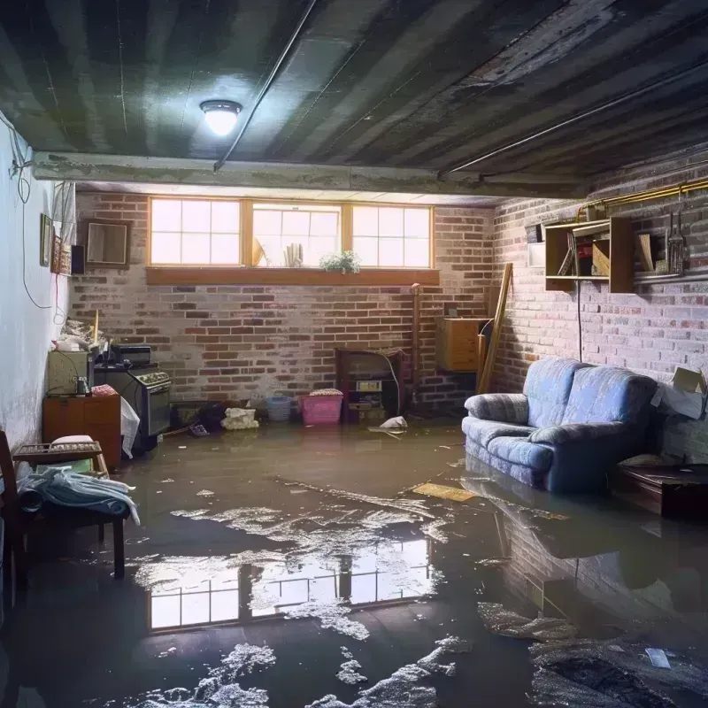 Flooded Basement Cleanup in Moore County, TX